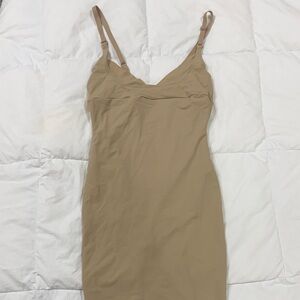 Flexees Tan Chemise Slip
